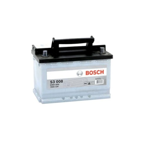 BATTERIE BOSH L3 12V/70AH/640A S3 007